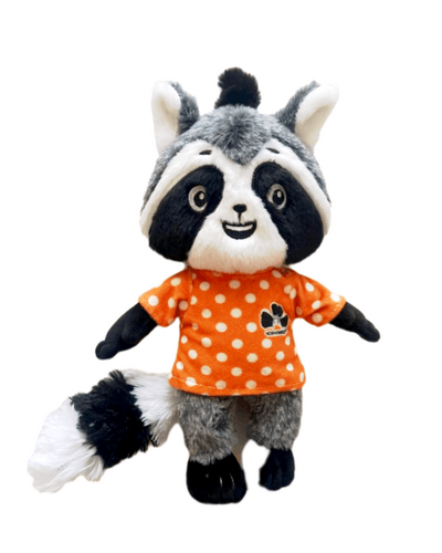 IMG: ЛЮТИК, ЄНОТ-БЕШКЕТНИК (мʼяка іграшка)