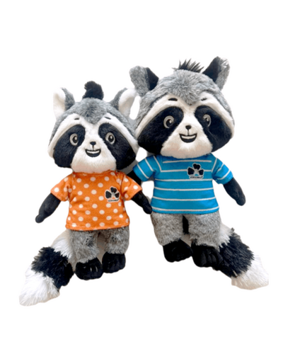 IMG: КОМПЛЕКТ ЛЮТИК І МОРСИК, ЄНОТИ-БЕШКЕТНИК (мʼяка іграшка)